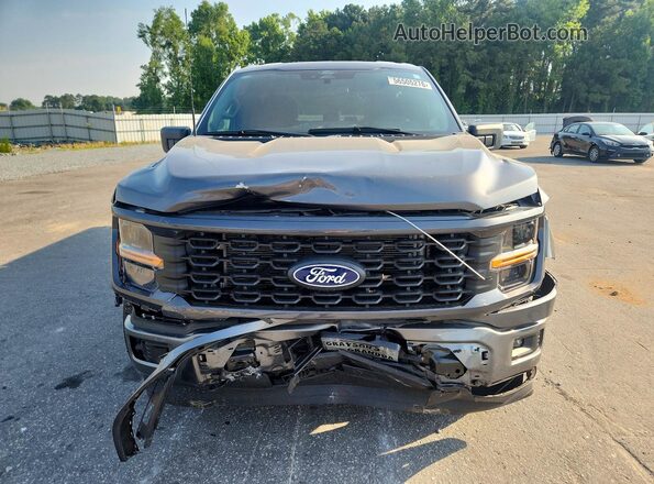 1FTEW2KP5RKE72609 2024 FORD F150 Gray Front view