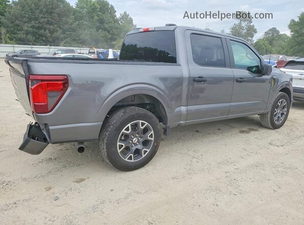 1FTEW2KP5RKF19704 2024 FORD F150 Gray Trasero derecho