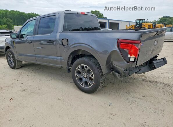 1FTEW2KP5RKF19704 2024 FORD F150 Gray Trasero izquierdo