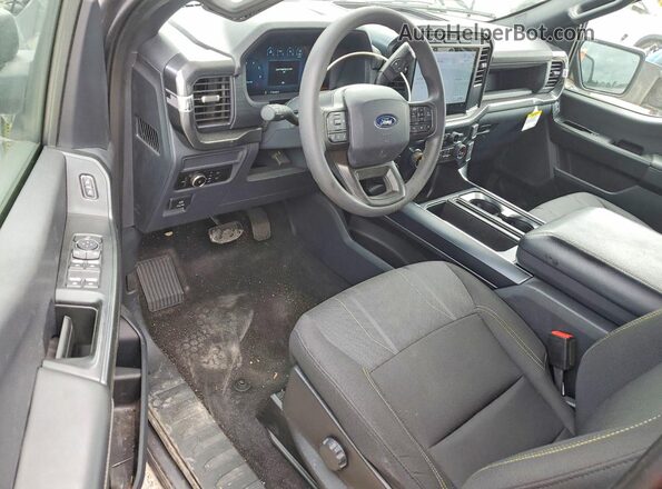 1FTEW2KP5RKF19704 2024 FORD F150 Gray Vista del salpicadero
