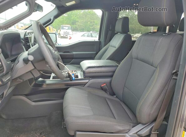 1FTEW2KP5RKF19704 2024 FORD F150 Gray Vista interior delantera
