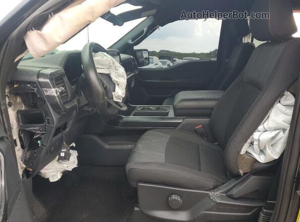 1FTEW2KP7RKE68156 2024 FORD F150 Black Вид салону спереду