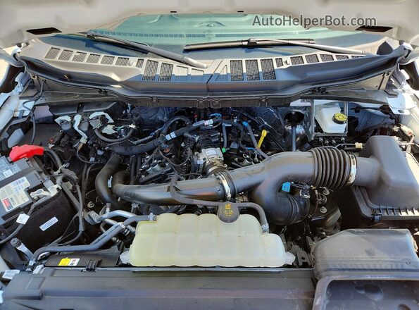 1FTEW2KP7SKE37334 2025 FORD F150 White Vista interior trasera