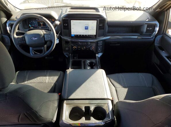 1FTEW2KP9SKE07753 2025 FORD F150 White Առջևի վահանակի տեսք