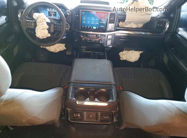 1FTEW2KP9SKE10751 2025 FORD F150 Gray Dashboard view
