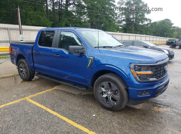 1FTEW2KPXSKF03794 2025 FORD F150 Синий Передняя правая четверть