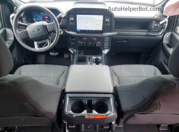 1FTEW2KPXSKF03794 2025 FORD F150 Синий Вид панели приборов