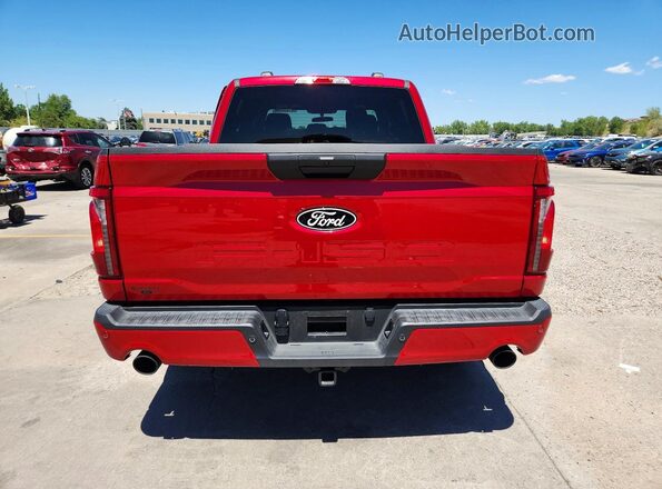 1FTEW2L53SFC13693 2025 FORD F150 Red Вид ззаду