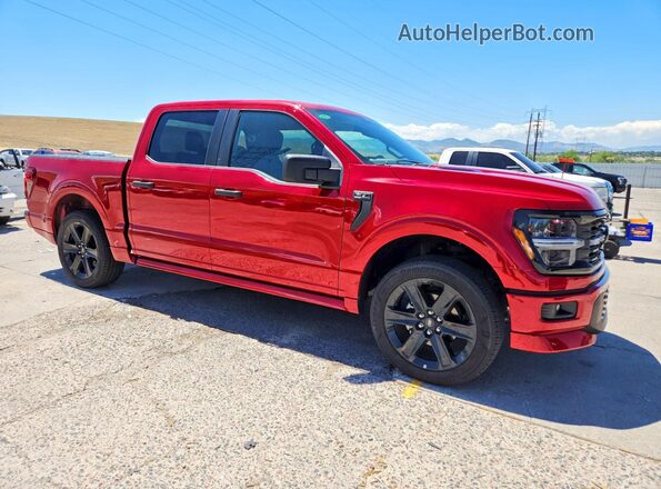 1FTEW2L53SFC13693 2025 FORD F150 Red Передня права чверть