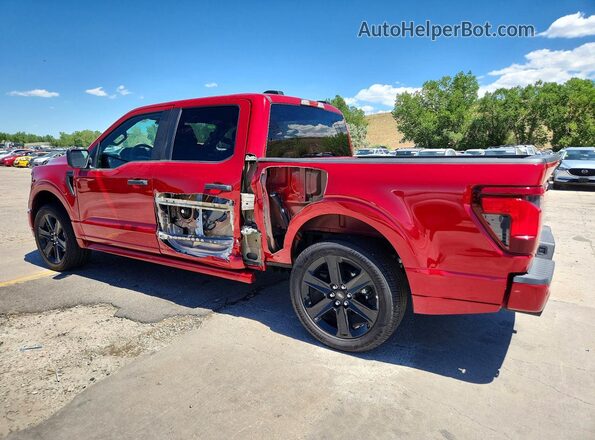 1FTEW2L53SFC13693 2025 FORD F150 Red Задня ліва чверть