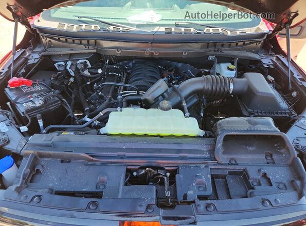 1FTEW2L53SFC13693 2025 FORD F150 Red Вид задньої частини салону