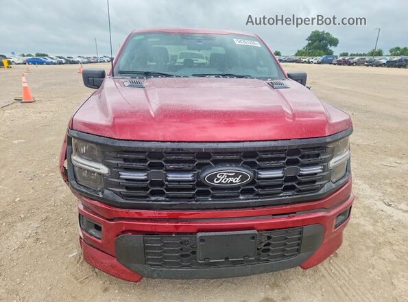 1FTEW2L57TFA32582 2026 FORD F150 Burgundy Դիմացի տեսք