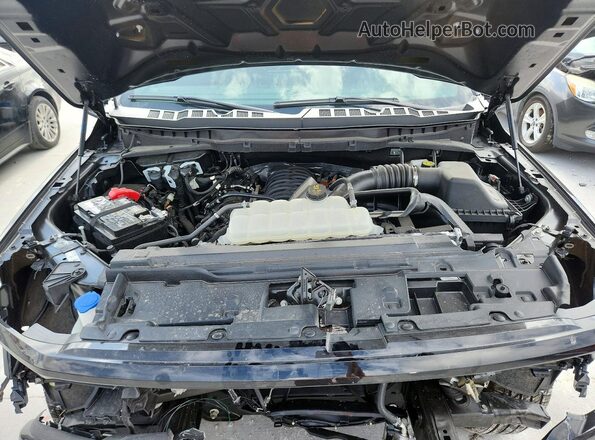 1FTEW2L59SFC10118 2025 FORD F150 Black Սալոնի հետևի տեսք