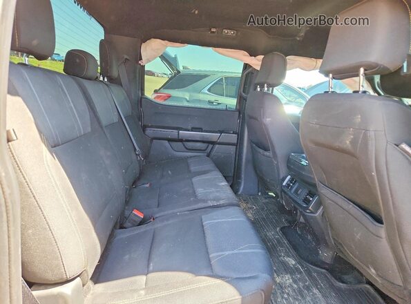 1FTEW2LP0RKD36063 2024 FORD F150 Gray Rear seats view