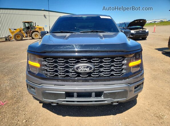 1FTEW2LP0RKD36063 2024 FORD F150 Gray Front view