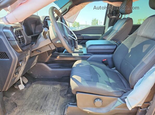 1FTEW2LP0RKD36063 2024 FORD F150 Gray Front interior view