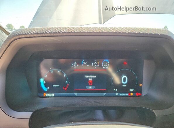 1FTEW2LP0RKD36063 2024 FORD F150 Gray Instrument cluster view