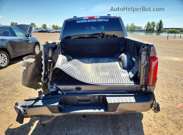 1FTEW2LP0RKD36063 2024 FORD F150 Gray Rear view