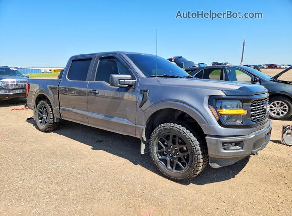 1FTEW2LP0RKD36063 2024 FORD F150 Gray Front right