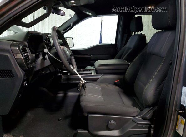 1FTEW2LP0SKD94437 2025 FORD F150 Gray წინა სალონის ხედი