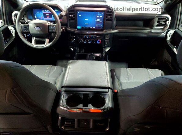 1FTEW2LP0SKD94437 2025 FORD F150 Gray წინა პანელის ხედი