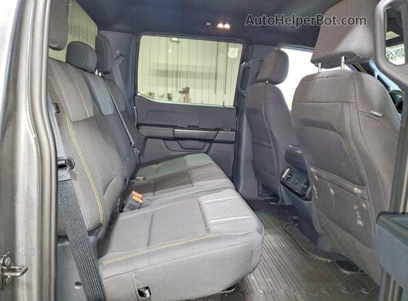 1FTEW2LP0SKD94437 2025 FORD F150 Gray უკანა სავარძლების ხედი