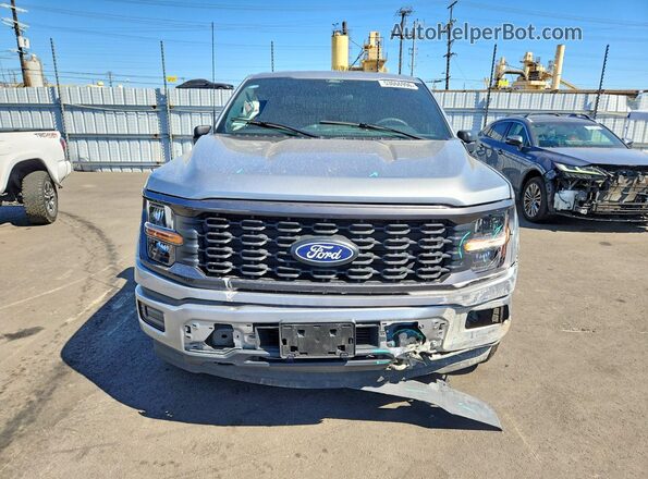 1FTEW2LP0SKD97743 2025 FORD F150 Gray Front view
