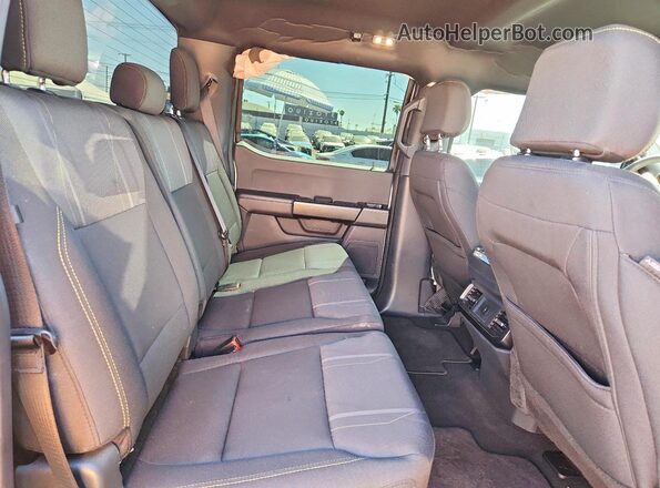1FTEW2LP0SKD97743 2025 FORD F150 Gray Rear seats view