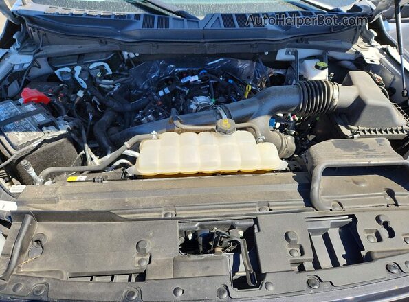 1FTEW2LP0SKD97743 2025 FORD F150 Gray Rear interior view