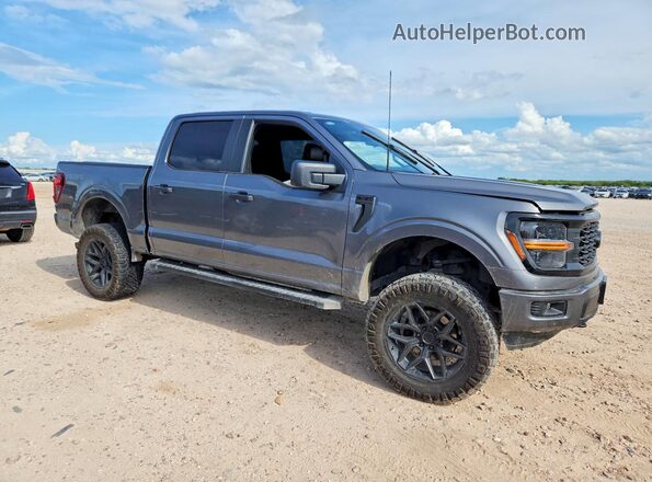 1FTEW2LP1RKE69950 2024 FORD F150 Gray Delantero derecho