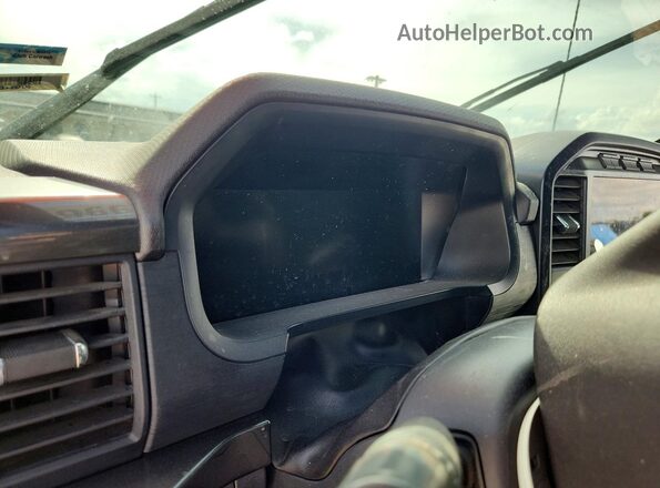 1FTEW2LP1RKE69950 2024 FORD F150 Gray Vista del cuadro de instrumentos