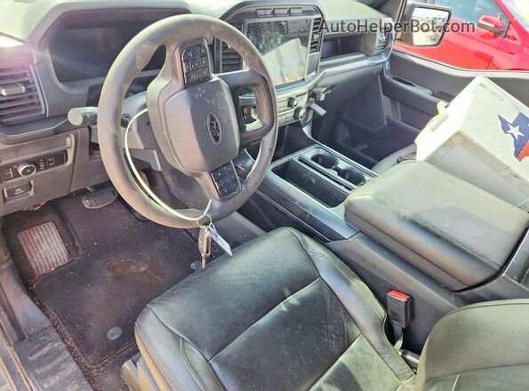 1FTEW2LP1RKE69950 2024 FORD F150 Gray Vista del salpicadero