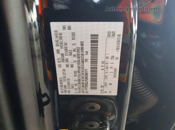 1FTEW2LP2SKD66171 2025 FORD F150 Черный Вид подкапотного пространства