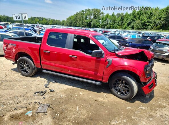 1FTEW2LP3RKE34195 2024 FORD F150 Red Przód prawy