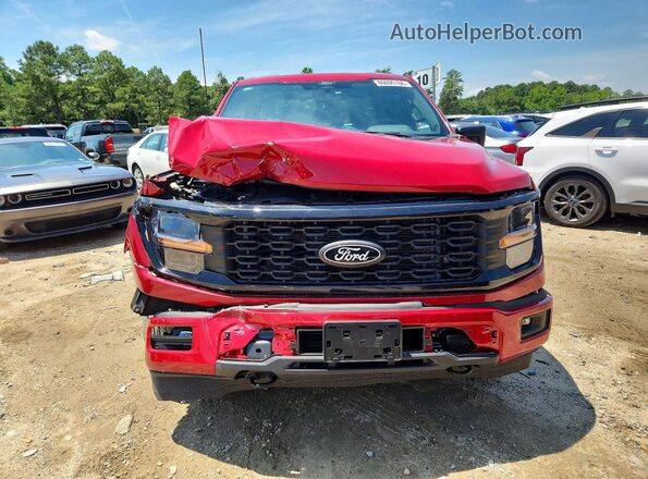 1FTEW2LP3RKE34195 2024 FORD F150 Red Widok z przodu