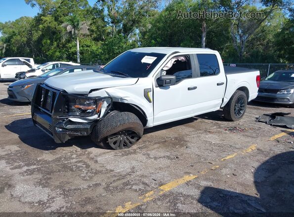 1FTEW2LP3SKD34989 2025 FORD F150 Серебряный Передняя левая четверть