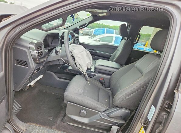 1FTEW2LP4RFA56851 2024 FORD F150 Gray Widok wnętrza z przodu