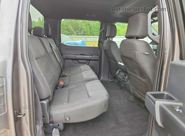 1FTEW2LP4RFA56851 2024 FORD F150 Gray Widok tylnych siedzeń