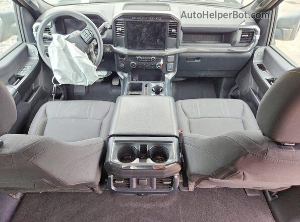 1FTEW2LP4RFA56851 2024 FORD F150 Gray Widok deski rozdzielczej