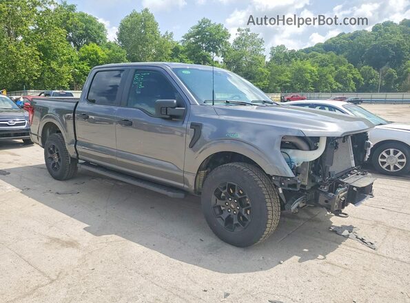 1FTEW2LP4RFB63253 2024 FORD F150 Gray წინა მარჯვენა