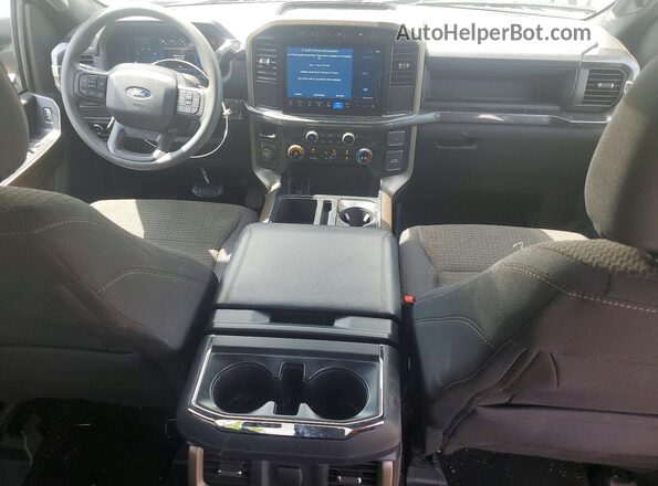 1FTEW2LP4RFB63253 2024 FORD F150 Gray წინა პანელის ხედი