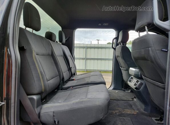 1FTEW2LP4SKD98913 2025 FORD F150 Черный Вид задних сидений