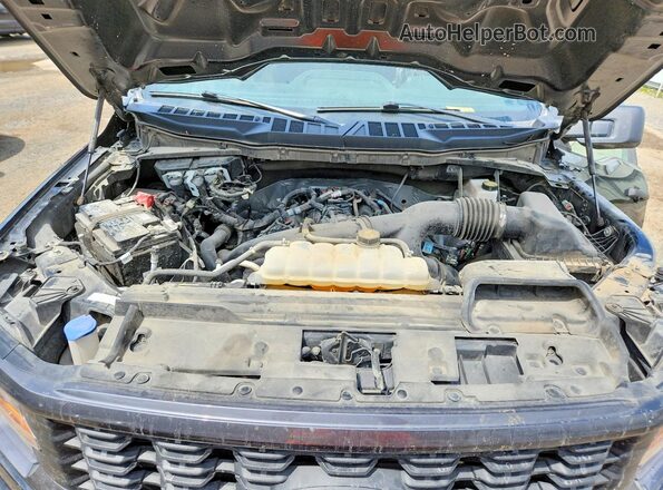 1FTEW2LP4SKD98913 2025 FORD F150 Черный Вид задней части салона