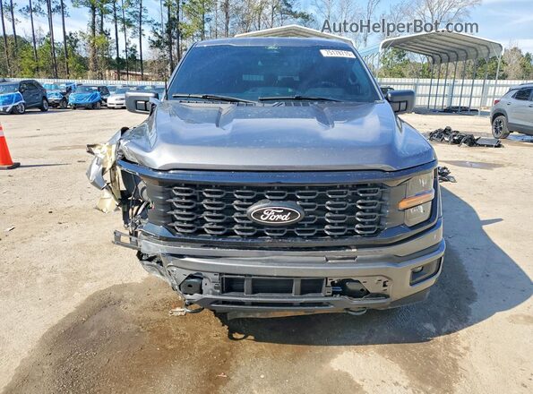1FTEW2LP5RKF38283 2024 FORD F150 Gray Front view