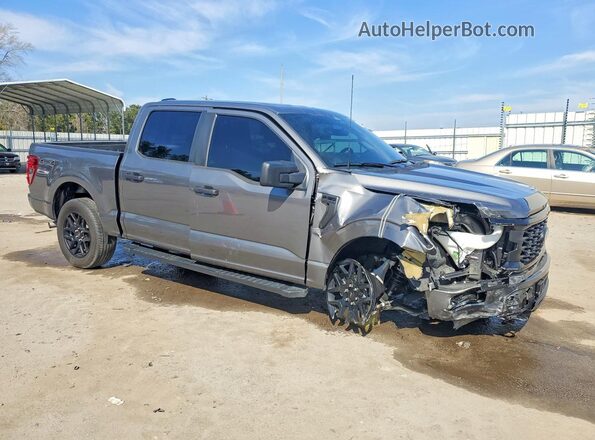 1FTEW2LP5RKF38283 2024 FORD F150 Gray Front right