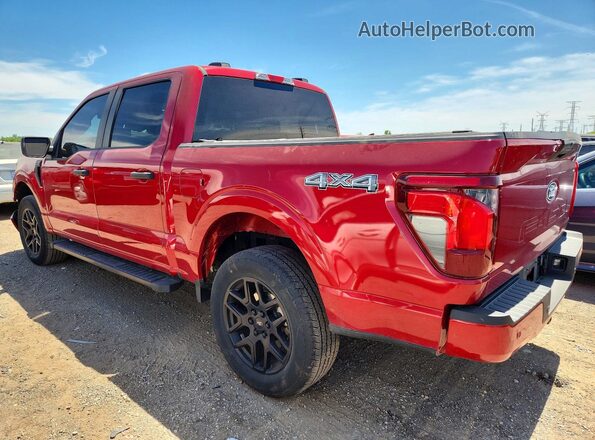 1FTEW2LP7RKD55127 2024 FORD F150 Red Հետևի ձախ