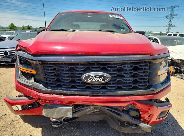 1FTEW2LP7RKD55127 2024 FORD F150 Red Դիմացի տեսք