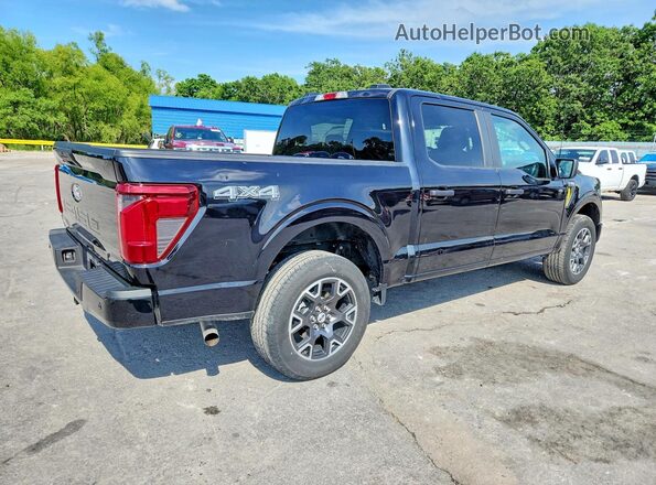 1FTEW2LP7RKE59584 2024 FORD F150 Black Задня права чверть