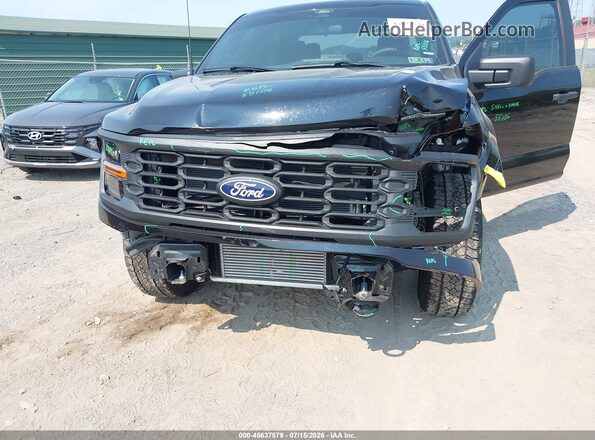 1FTEW2LP8SKE90445 2025 FORD F150 Black Вид спереду