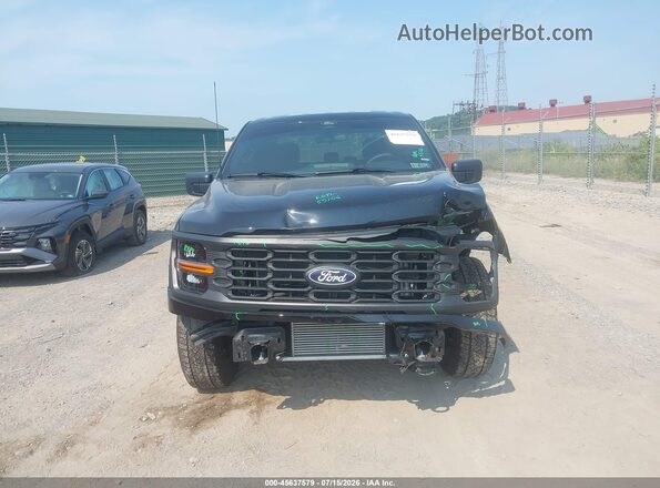 1FTEW2LP8SKE90445 2025 FORD F150 Black Вид щитка приладів